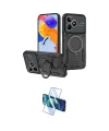 ieg™ C53 Kılıf Kıvılcım Modern Serisi - Siyah 3D Antistatik Cam Ekran Koruyucu