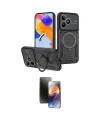 ieg™ C53 Kılıf Kıvılcım Modern Serisi - Siyah 3D Antistatik Mat Seramik Nano Ekran Koruyucu
