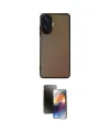 ieg™ C55 Kılıf Ahenk Çizgi Serisi - Siyah 3D Antistatik Mat Seramik Nano Ekran Koruyucu