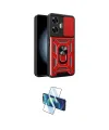 ieg™ C55 Kılıf Ahenk Klasik - Siyah 3D Antistatik Cam Ekran Koruyucu