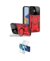 ieg™ C55 Kılıf Kıvılcım Modern Serisi - Siyah 3D Antistatik Cam Ekran Koruyucu
