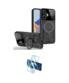 ieg™ C55 Kılıf Kıvılcım Modern Serisi - Siyah 3D Antistatik Cam Ekran Koruyucu