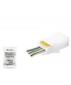 Cat6 Ez Rj45 Konnektör - 100 Adet Beyaz / Ekonomik Poşet Paket ND2414