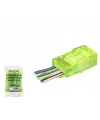Cat6 Ez Rj45 Konnektör - 100 Adet Yeşil / Ekonomik Poşet Paket ND2409