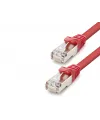 Cat7 Ethernet Patch Kablosu 10 Gbps 600 Mhz 1 M - Kırmızı HDX5107