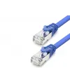 Cat7 Ethernet Patch Kablosu 10 Gbps 600 Mhz 1 M - Mavi HDX5099