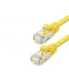 Cat7 Ethernet Patch Kablosu 10 Gbps 600 Mhz 1 M - Sarı HDX5103