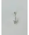 IEG - Çiçek Detaylı Göbek Piercing