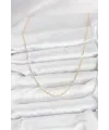 CM 14K Gold Renk Ataç Zincir Model 60 cm Kadın Kolye TJ-BKO10934