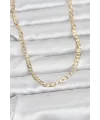 CM 14K Gold Renk Zincir Model 60 cm Kadın Kolye TJ-BKO10969