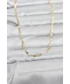 CM 14K Gold Renk Zincir Model 60 cm Kadın Kolye TJ-BKO10970