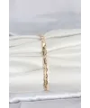 CM 14K Gold Renk Zincir Model Kadın Bileklik TJ-BB8289