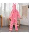 Çocuk Tavşan Kostümü Pembe Renk 2-3 Yaş
