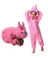 Çocuk Tavşan Kostümü Pembe Renk 4-5 Yaş