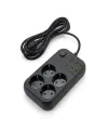 ieg™  Çoklu Priz Uzatma Kablosu 4 Soket + 4 USB + 2 Type-C – Termal Akım Korumalı, Isıya Dayanıklı, Çocuk Korumalı Güvenli Priz 100-250V
