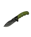 ieg™ Columbia FST4008-B Oluklu Siyah Kamp Çakı 22 cm - Otomatik