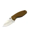 ieg™ Crkt 3329 BRW Heat Kamp Çakı 18cm - Metal Sap, Kılıflı, Açacaklı, Perçinli