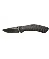 ieg™ Crkt İncendor 2078 BK Siyah Kamp Çakı 17,5cm - Manuel, Plastik Sap, Kemerlikli