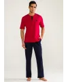 ieg™ DS Damat 02000 Kısa Kol 3lü Erkek Pijama Takımı