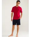 ieg™ DS Damat 02000 Kısa Kol 3lü Erkek Pijama Takımı
