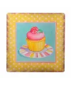 Decotown Duvar Panosu 40*40 Cup Cake Muffin Motifli Duvar Süsü