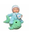 Decotown Hediyelik Sevimli Mavi Bebek Biblo Polyester Süs Eşyası
