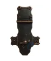 ieg™ Dekoratif Anahtarlı Sandık Askısı - 40x65mm, Oksit, 1 Adet
