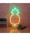 Dekoratif Ananaslı Neon Led Masa Ve Gece Lambası Hediyelik Lamba