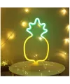 Dekoratif Ananaslı Neon Led Masa Ve Gece Lambası Hediyelik Lamba