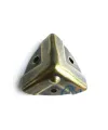ieg™ Dekoratif, Kutu, Sandık Köşesi - 35x22 mm, Küçük, Antik, 100 Adet