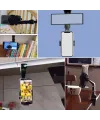 Dikiz Aynasına Takılabilen Eklemli Telefon Tutucu Aparat