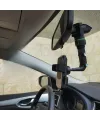 Dikiz Aynasına Takılabilen Eklemli Telefon Tutucu Aparat