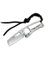 ieg™ DPX Gear Hit Cutter TX01 Outdoor Kamp Bıçağı Metal 19 cm - İpli Sap, Kılıflı