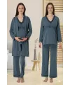 ieg™ Effortt 3054 Sabahlıklı Lohusa Pijama Takımı
