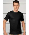 Erkek Pamuklu Kısa Kol Dar Yaka Klasik Fanila T-Shirt
