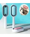 Evcil Hayvanlar İçin Çift Taraflı Pet Fırçası Nemli Tüy Tarama Tarağı