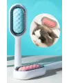 Evcil Hayvanlar İçin Çift Taraflı Pet Fırçası Nemli Tüy Tarama Tarağı
