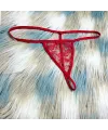 Fantazi Kırmızı Dantelli Kadın String - Tanga IEG8616