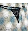 Fantazi Siyah  Dantelli Kadın String - Tanga IEG8615
