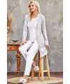 ieg™ Flz 31-104 Bayan Kadife Sabahlık Pijama Takımı