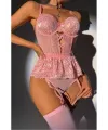 ieg™ For Dreams 8412 Dantel Büstiyer ve Jartiyer Takım