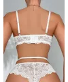 ieg™ For Dreams 8465 Dantelli Kalp Aksesuar Detaylı Jartiyerli Büstiyer Çorap Takım