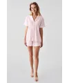ieg™ Freshness 324 Kadın 4Lü Sabahlıklı Şorlu Pijama Takımı