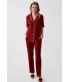 ieg™ Freshness 324 Kadın 4Lü Sabahlıklı Şorlu Pijama Takımı