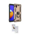 ieg™ Galaxy A01 Core Kılıf Ahenk Klasik Koleksiyonu - Siyah Seramik Nano Ekran Koruyucu