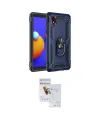 ieg™ Galaxy A01 Core Kılıf Ahenk Klasik Koleksiyonu - Siyah Seramik Nano Ekran Koruyucu