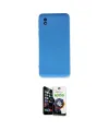 ieg™ Galaxy A01 Core Kılıf Ahenk Serisi - Şeffaf Temperli Cam Ekran Koruyucu