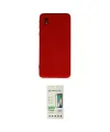 ieg™ Galaxy A01 Core Kılıf Ahenk Serisi - Siyah 20D Premium Cam Ekran Koruyucu