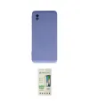ieg™ Galaxy A01 Core Kılıf Ahenk Serisi - Siyah 20D Premium Cam Ekran Koruyucu