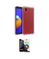 ieg™ Galaxy A01 Core Kılıf İz Form Prime - Şeffaf Temperli Cam Ekran Koruyucu